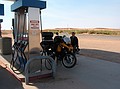 Petrol stop - should I say gas