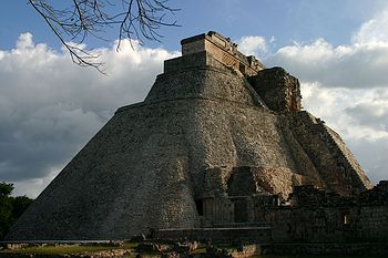 Oval Pyramid - Uxmal
