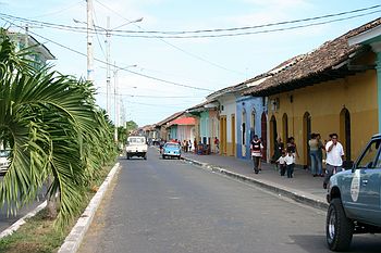 Road to Lake Nicaragua