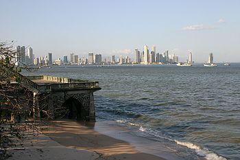 New Panama City from the old